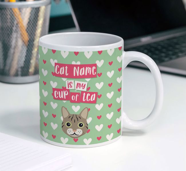 '{dogsName} Is My Cup of Tea' - Personalised {breedCommonName} Mug